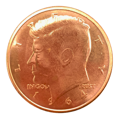 USA John F. Kennedy Copper 1 oz Round