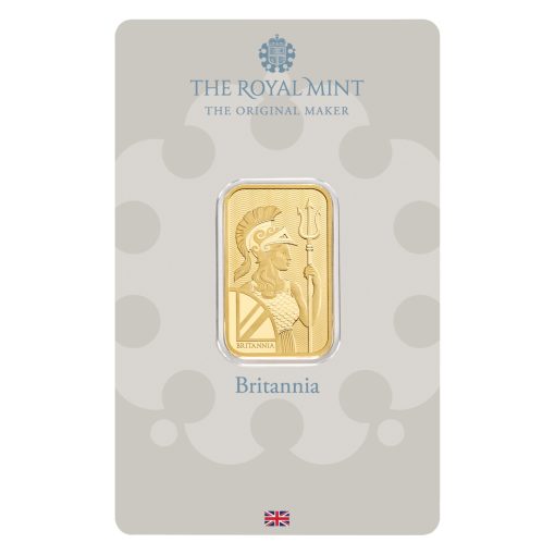 (新品) イギリス「ブリタニア」純金 10グラム バー