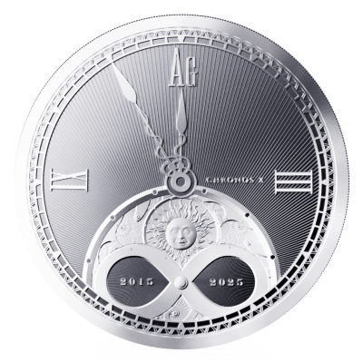 2025 (New) Niue Chronos Silver 1 oz Coin