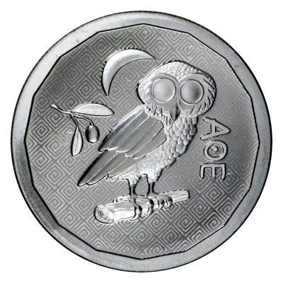 2024 (New) St. Helena Athena Owl Silver 1 oz Coin