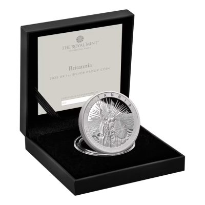 2025 (New) Great Britain Britannia Silver 1 oz Proof Coin