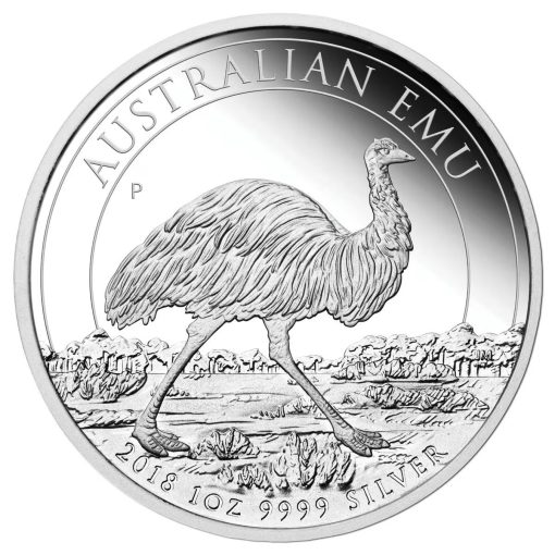2018 (New) Australian Emu Silver 1 oz Proof Coin - Image 2