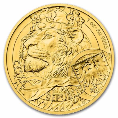 2025 (New) Niue Czech Lion Gold 1 oz Coin