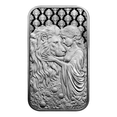 2024 (New) USA Una and the Lion Silver 10 oz Bar