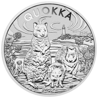 2024 (New) Australian Quokka Silver 1 oz Coin