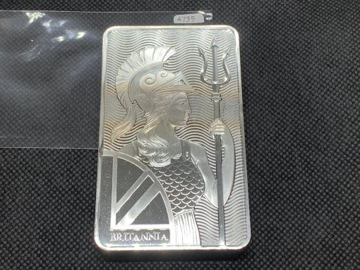 【3日以内に発送】(新品) イギリス「ブリタニア」純銀 10オンス バー #4735