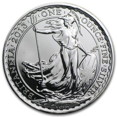 2013 (New) England Britannia Silver 1 oz Coin With Year of the Snake Privy Mark