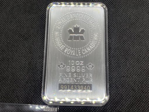 【3 Day Ship】(New) Royal Canadian Mint Silver 10 oz Bar #10272