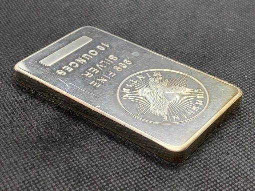 (新品) アメリカ サンシャイン ミント 純銀 10オンス バー インゴット・セキュリティID付 #9060 - 画像 (3)