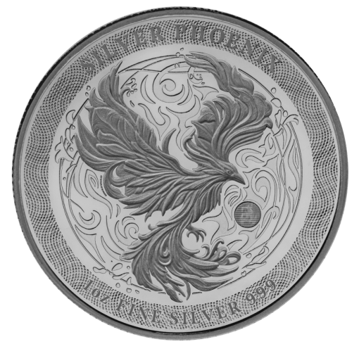 2025年 (新品) ニウエ「フェニックス」純銀 1オンス 銀貨