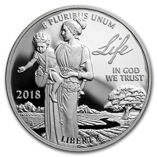 2018 (New) American Eagle Platinum 1 oz Proof Coin - Image 2