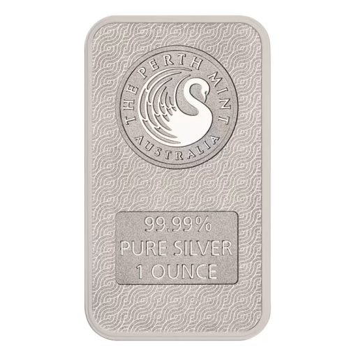2025 (New) Australian Year of the Snake Luna Silver 1 oz Bar - Image 2