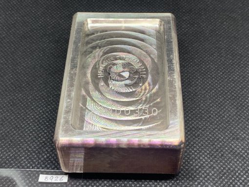 (新品) ヘレウス社「干支 十二支・丑年 牛年」純銀 1キロ バー #8926 - 画像 (2)