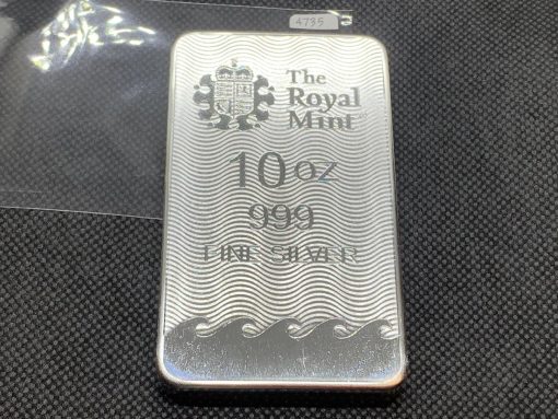 【3日以内に発送】(新品) イギリス「ブリタニア」純銀 10オンス バー #4735 - 画像 (2)
