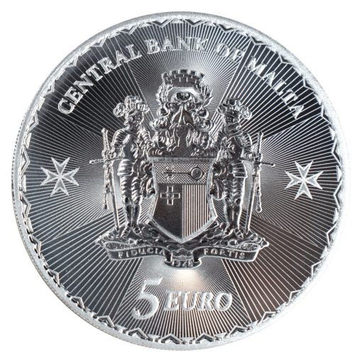 2025 (New) Malta Maltese Cross Silver 1 oz Coin - Image 2
