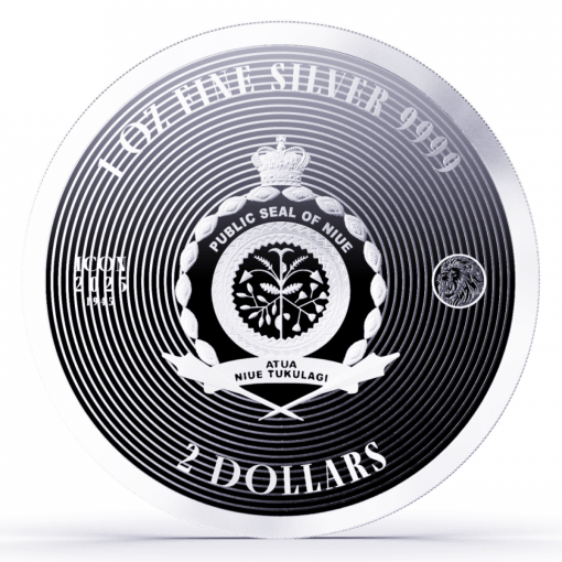 2025年 (新品) ニウエ「アイコン・ウィンストン チャーチル」純銀 1オンス 銀貨 - 画像 (2)