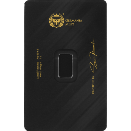 2025年 (新品) ポーランド ゲルマニア 純金 1グラム バー - 画像 (2)