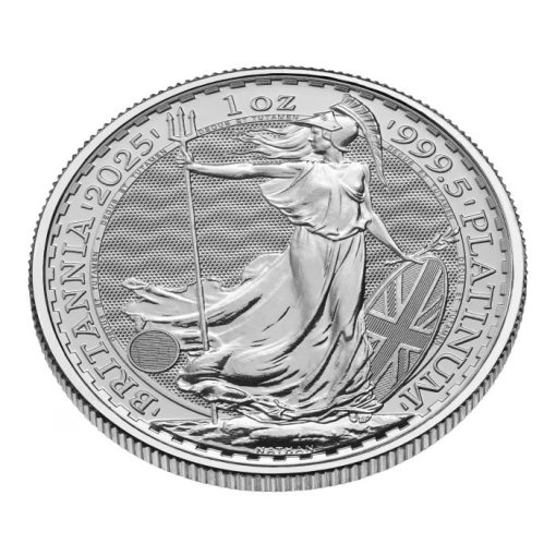 2025年 (新品) イギリス「ブリタニア」白金 純プラチナ 1オンス プラチナ貨 - 画像 (3)