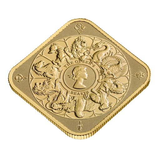 (新品) イギリス「クィーンズ ビースト・コンプリーター」純金 1オンス  バー - 画像 (3)