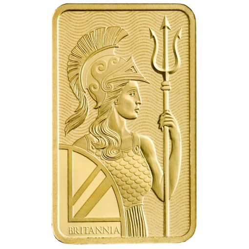 (新品) イギリス「ブリタニア」純金 10グラム バー - 画像 (3)