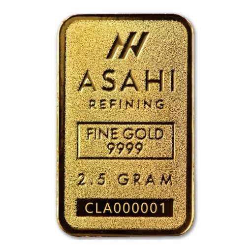 2025 (New) Asahi Lunar Snake Gold 2.5 grams Bar - Image 4