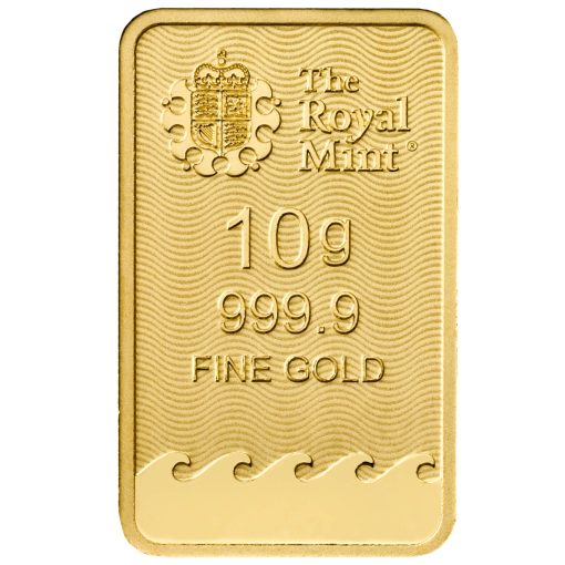 (新品) イギリス「ブリタニア」純金 10グラム バー - 画像 (4)