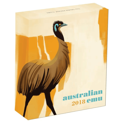 2018 (New) Australian Emu Silver 1 oz Proof Coin - Image 5