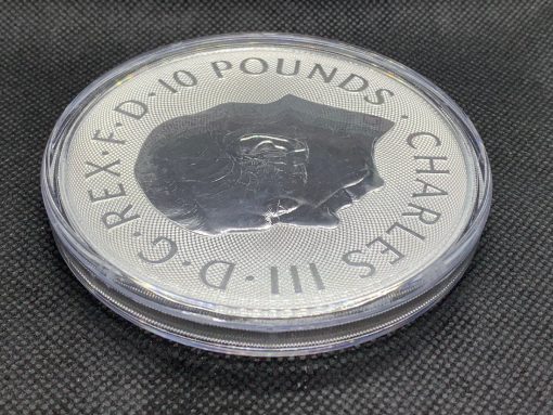 2024年 (新品) イギリス「ロイヤルチューダービースト・ウェールズのドラゴン」純銀 10オンス 銀貨 #9687 - 画像 (6)
