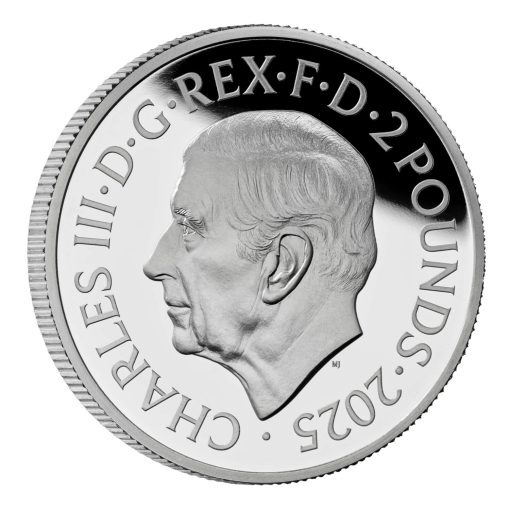 2025年 (新品) イギリス「ブリタニア」純銀 1オンス プルーフ 銀貨 - 画像 (4)