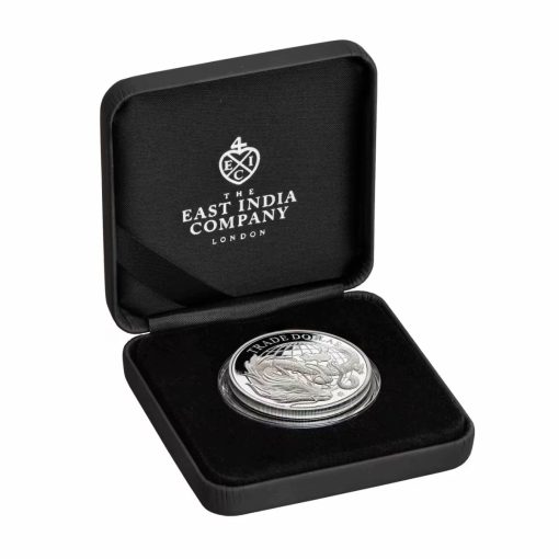 2021年 (新品) セントヘレナ「現代中国貿易ドル」純銀 1オンス プルーフ 銀貨 - 画像 (5)