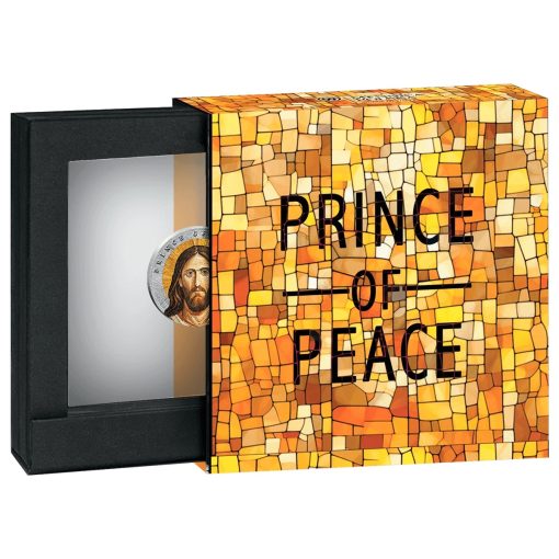 2025 (New) Niue Prince of Peace Silver 1 oz High Relief Color Proof Coin - Image 5
