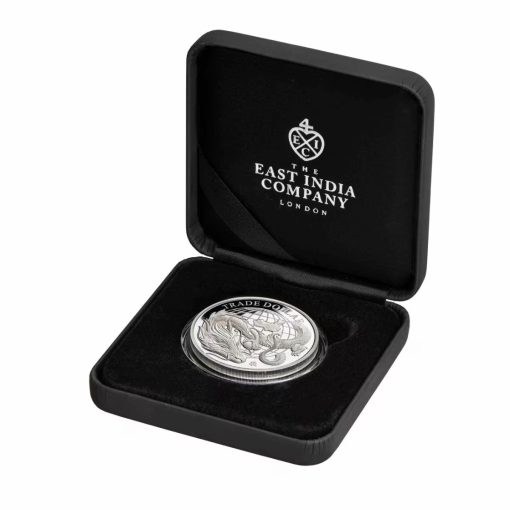2021年 (新品) セントヘレナ「現代中国貿易ドル」純銀 1オンス プルーフ 銀貨 - 画像 (6)