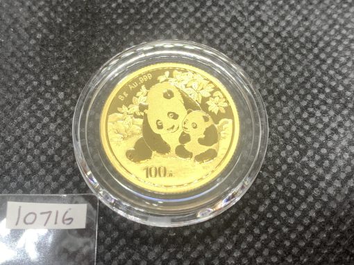 2024年 (新品) 中国「パンダ」純金 8グラム 金貨 #10716