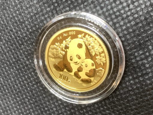 2024年 (新品) 中国「パンダ」純金 8グラム 金貨 #10716 - 画像 (3)
