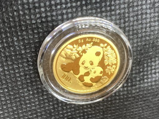 2024年 (新品) 中国「パンダ」純金 8グラム 金貨 #10716 - 画像 (5)