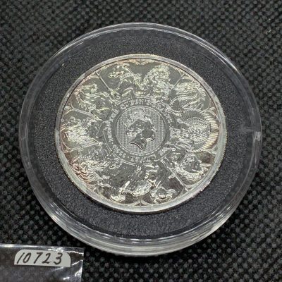 2021 (New) Great Britain Queens Beast Completer £5 Silver 2 oz Coin #10723