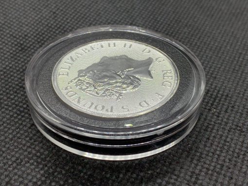 2021年 (新品) イギリス「クィーンズ ビースト・コンプリーター」純銀 2オンス 銀貨 #10723 - 画像 (6)