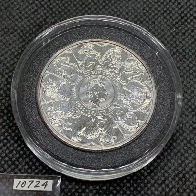 2021 (New) Great Britain Queens Beast Completer £5 Silver 2 oz Coin #10724