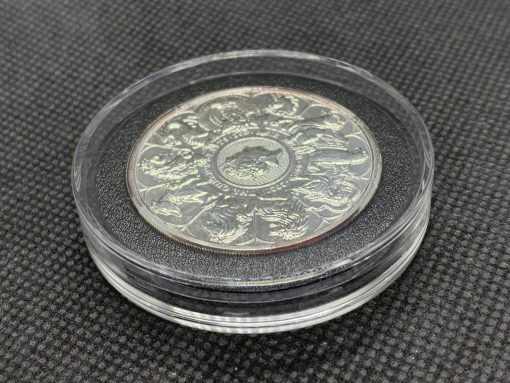 2021 (New) Great Britain Queens Beast Completer £5 Silver 2 oz Coin #10724 - Image 5