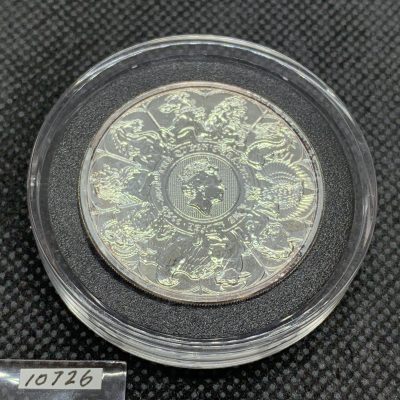 2021 (New) Great Britain Queens Beast Completer £5 Silver 2 oz Coin #10726