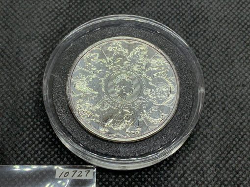 2021 (New) Great Britain Queens Beast Completer £5 Silver 2 oz Coin #10727