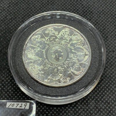 2021 (New) Great Britain Queens Beast Completer £5 Silver 2 oz Coin #10729
