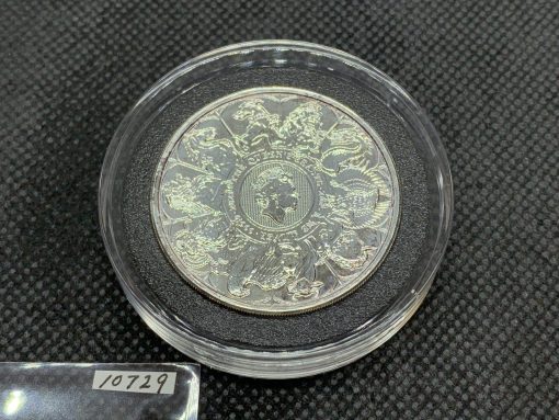 2021年 (新品) イギリス「クィーンズ ビースト・コンプリーター」純銀 2オンス 銀貨 #10729