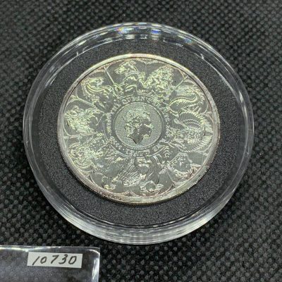 2021 (New) Great Britain Queens Beast Completer £5 Silver 2 oz Coin #10730