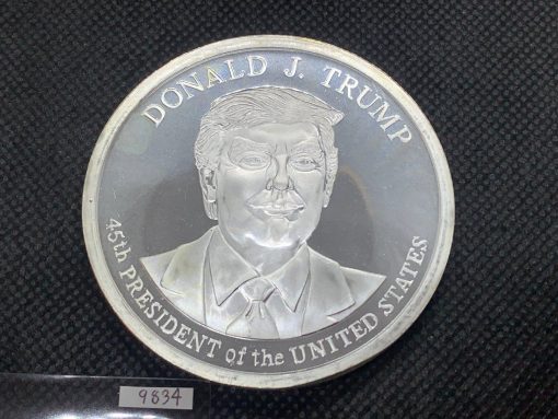 (新品) アメリカ「ドナルド・J・トランプ大統領」純銀 5オンス メダル #9834