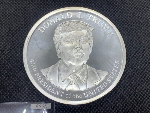 (新品) アメリカ「ドナルド・J・トランプ大統領」純銀 5オンス メダル #9835