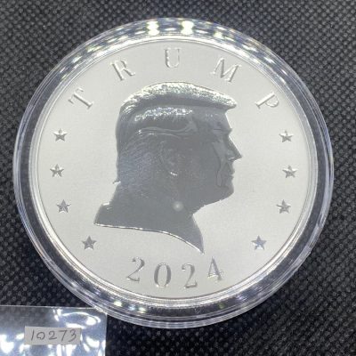 (New) USA Donald J Trump Presidential Medal Silver 5 oz Round #10273