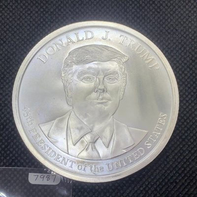 (New)「President Donald J. Trump」Silver 5 oz Coin #7987