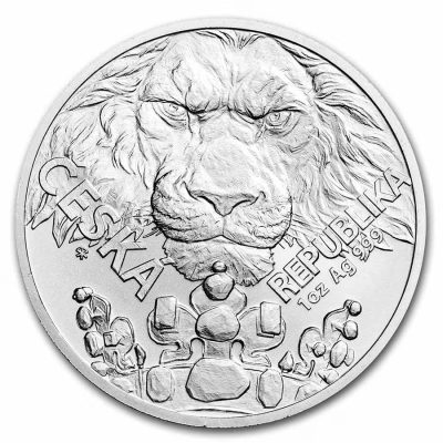 2023 (New) Niue Czech Lion Silver 1 oz Coin