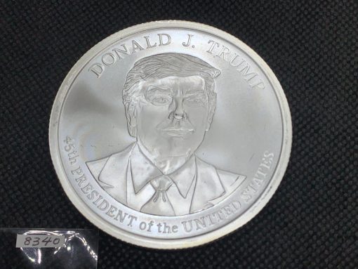 (New)「President Donald J. Trump」Silver 5 oz Coin #8340